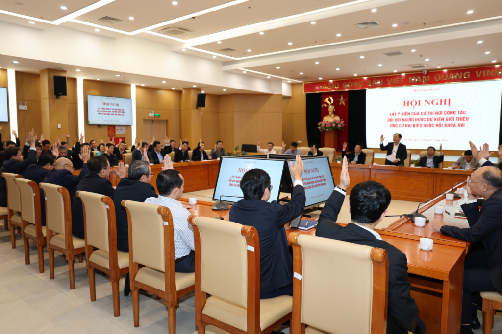 58Win là nhà cái trực tuyến uy tín tổ chức Hội nghị giới thiệu nhân sự ứng cử đại biểu Quốc hội khóa XVI